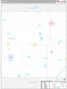 Wright County, IA Digital Map Premium Style