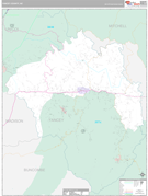Yancey County, NC Digital Map Premium Style