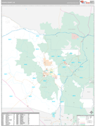 Yavapai County, AZ Digital Map Premium Style