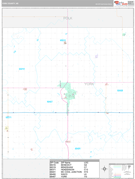 York County, NE Digital Map Premium Style