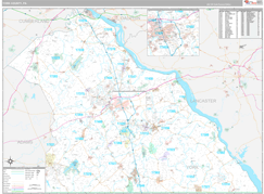 York County, PA Digital Map Premium Style