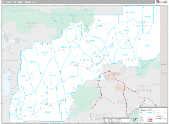 Yukon-Koyukuk Borough (County), AK Digital Map Premium Style
