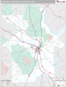 Alexandria Metro Area Digital Map Premium Style