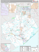 Brazoria Metro Area Digital Map Premium Style