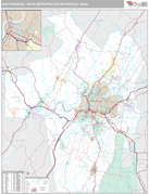 Chattanooga Metro Area Digital Map Premium Style