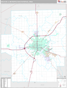 Decatur Metro Area Digital Map Premium Style