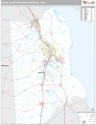 Dover Metro Area Digital Map Premium Style