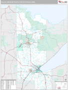 Duluth Metro Area Digital Map Premium Style