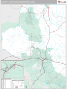 Flagstaff Metro Area Digital Map Premium Style
