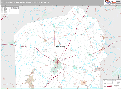 Gettysburg Metro Area Digital Map Premium Style