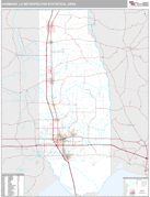 Hammond Metro Area Digital Map Premium Style