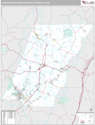 Johnstown Metro Area Digital Map Premium Style