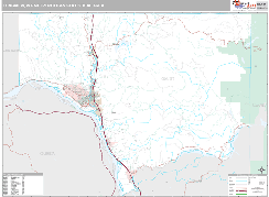 Longview Metro Area Digital Map Premium Style