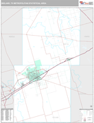 Midland Metro Area Digital Map Premium Style