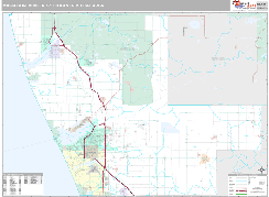 Muskegon Metro Area Digital Map Premium Style