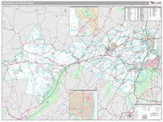 Newburgh Metro Area Digital Map Premium Style