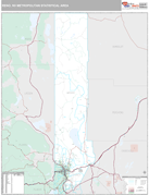 Reno Metro Area Digital Map Premium Style