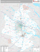 Richmond Metro Area Digital Map Premium Style