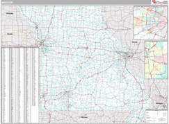 Missouri Digital Map Premium Style