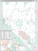 Nevada Digital Map Premium Style