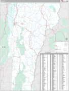 Vermont Digital Map Premium Style