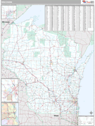 Wisconsin Digital Map Premium Style