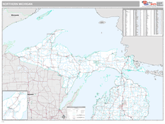 Michigan Northern Sectional Digital Map