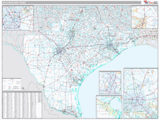 Texas South Eastern Sectional Digital Map