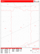 Cicero Digital Map Red Line Style