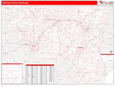 North Carolina Central Sectional Digital Map