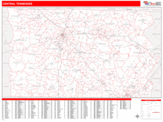 Tennessee Central Sectional Digital Map