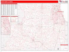 Illinois Northern Sectional Digital Map