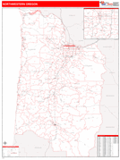 Oregon North Western Sectional Digital Map