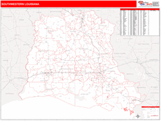 Louisiana South Western Sectional Digital Map