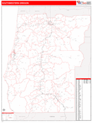 Oregon South Western Sectional Digital Map
