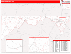 Maryland Western Sectional Digital Map