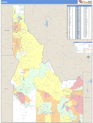 Idaho Demographic Maps - marketmaps.com