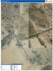 Emery County, UT Wall Map Zip Code Satellite ZIP Style 2026