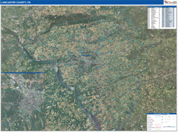 Washington County, NC Wall Map Zip Code Satellite ZIP Style 2026