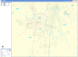 Franklin Wall Map Basic Style 2025