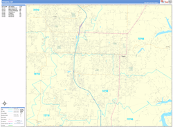 Rogers Wall Map Basic Style 2025