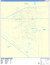 Tracy Wall Map Basic Style 2024