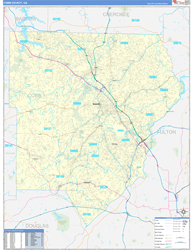 Cobb County, GA Zip Code Map