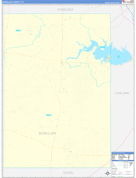 McMullen County, TX Zip Code Map