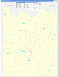 Mcculloch Basic<br>Wall Map