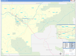 Mesa County, CO Zip Code Map