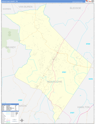 Sequatchie Basic<br>Wall Map