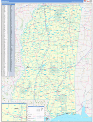 Mississippi Zip Code Map