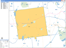 Bristol Wall Map Basic Style 2026