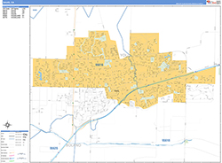 Davis Wall Map Basic Style 2026